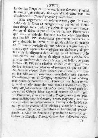 XVIII