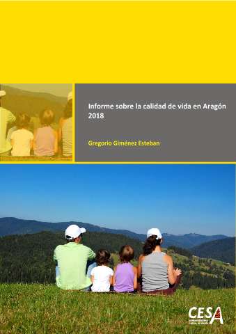 Informe sobre la calidad de vida en Aragón 2018 (2020.)