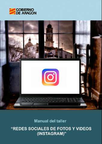 Manual del taller "Redes sociales de fotos y... (2022)